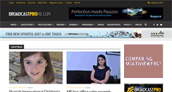Desktop Screenshot of broadcastprome.com